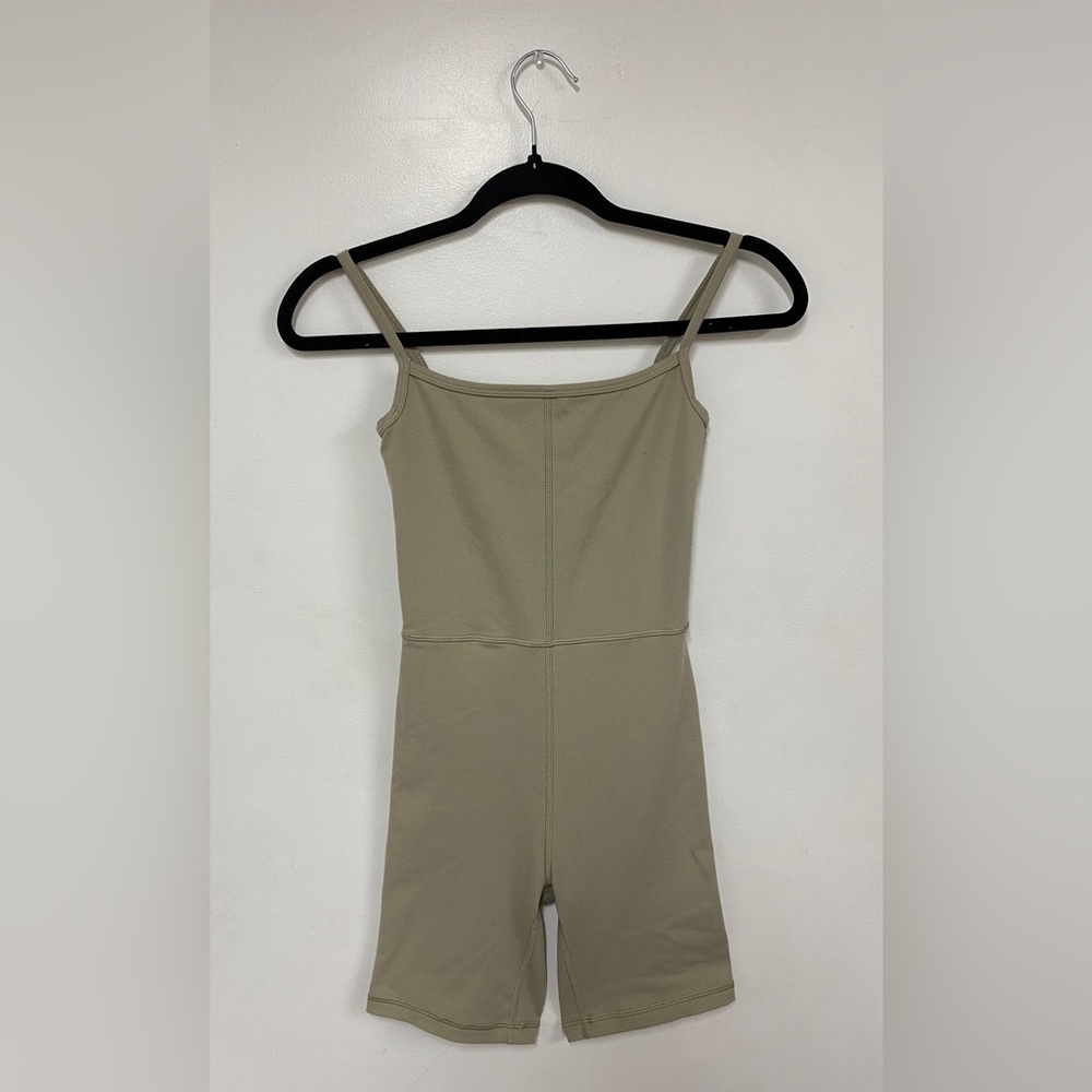 Aritzia Tan Jumpsuit